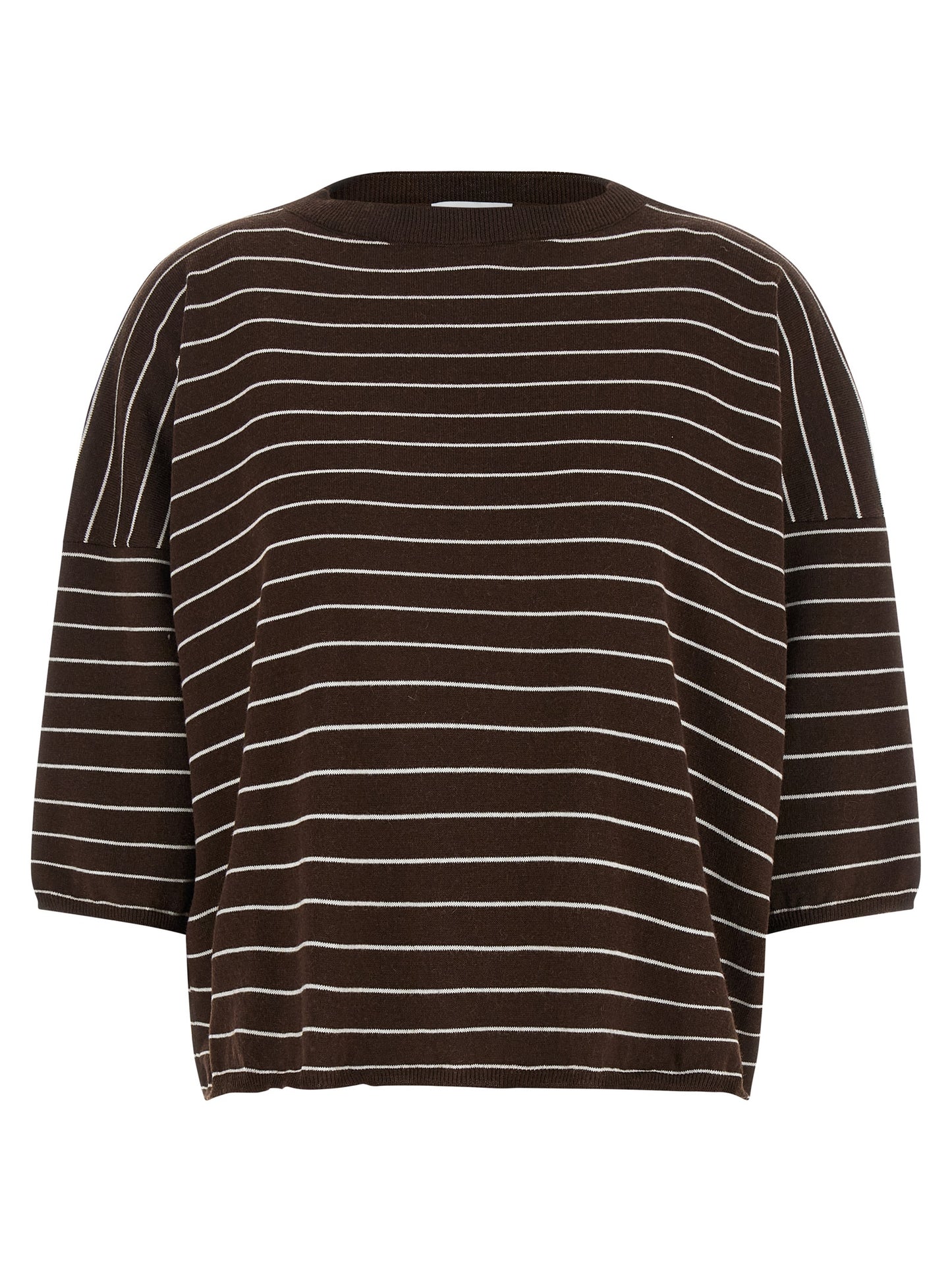 BE YOU Brown Cotton Cardigan