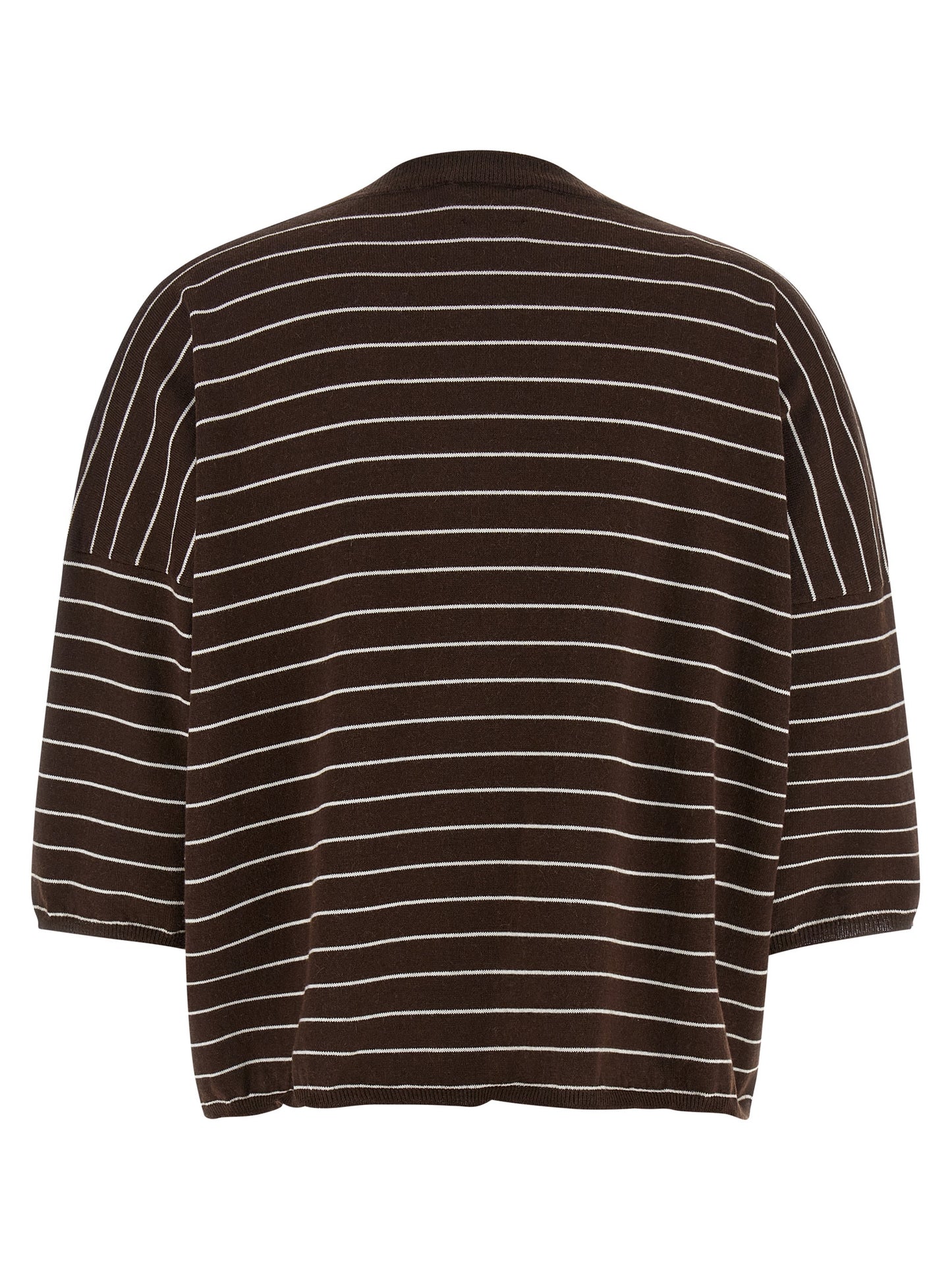 BE YOU Brown Cotton Cardigan