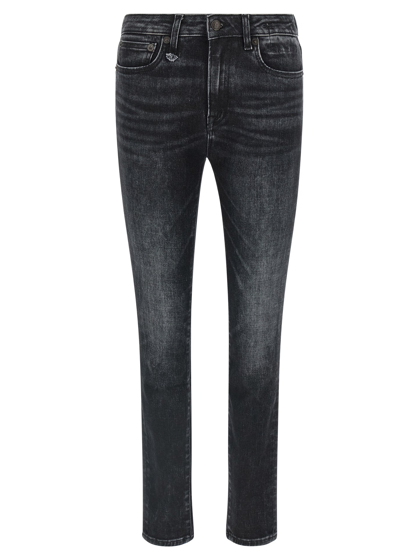 R13 Black Cotton Jeans Denim