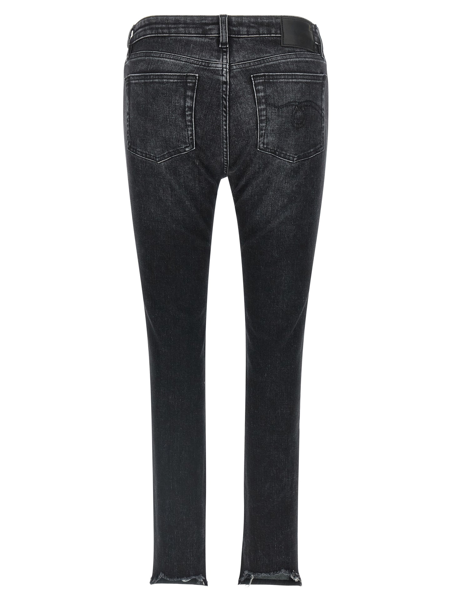 R13 Black Cotton Jeans Denim