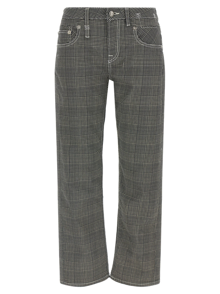 R13 Bicolor Cotton Casual Pants