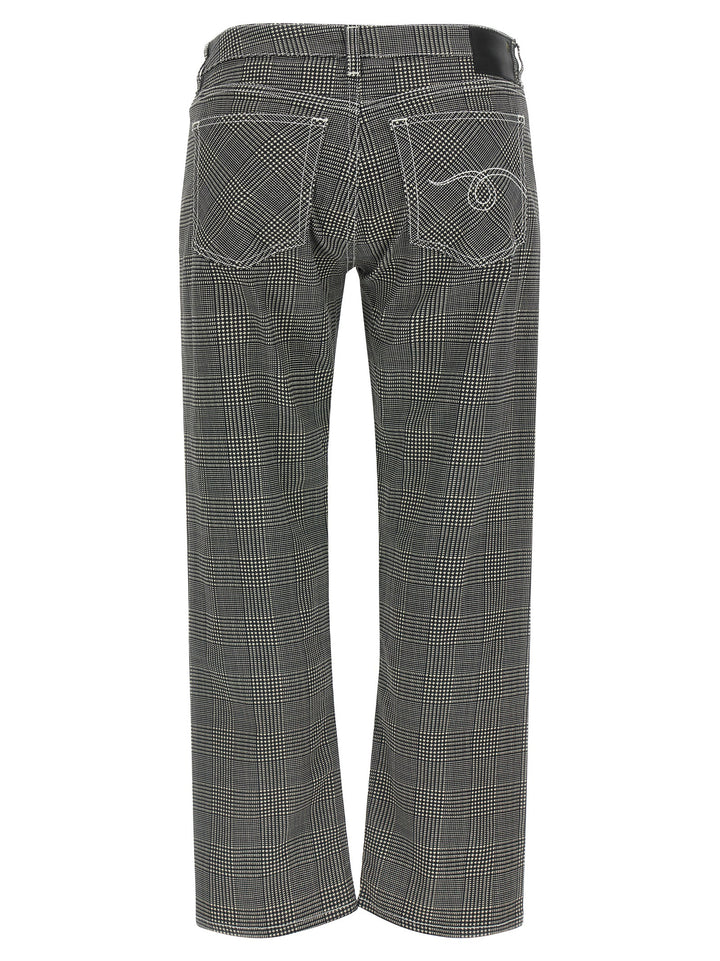 R13 Bicolor Cotton Casual Pants