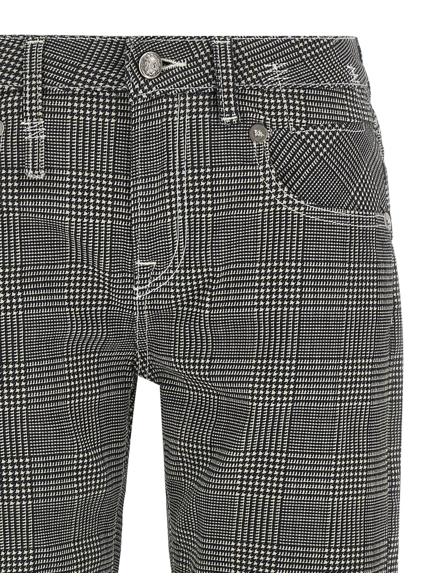 R13 Bicolor Cotton Casual Pants