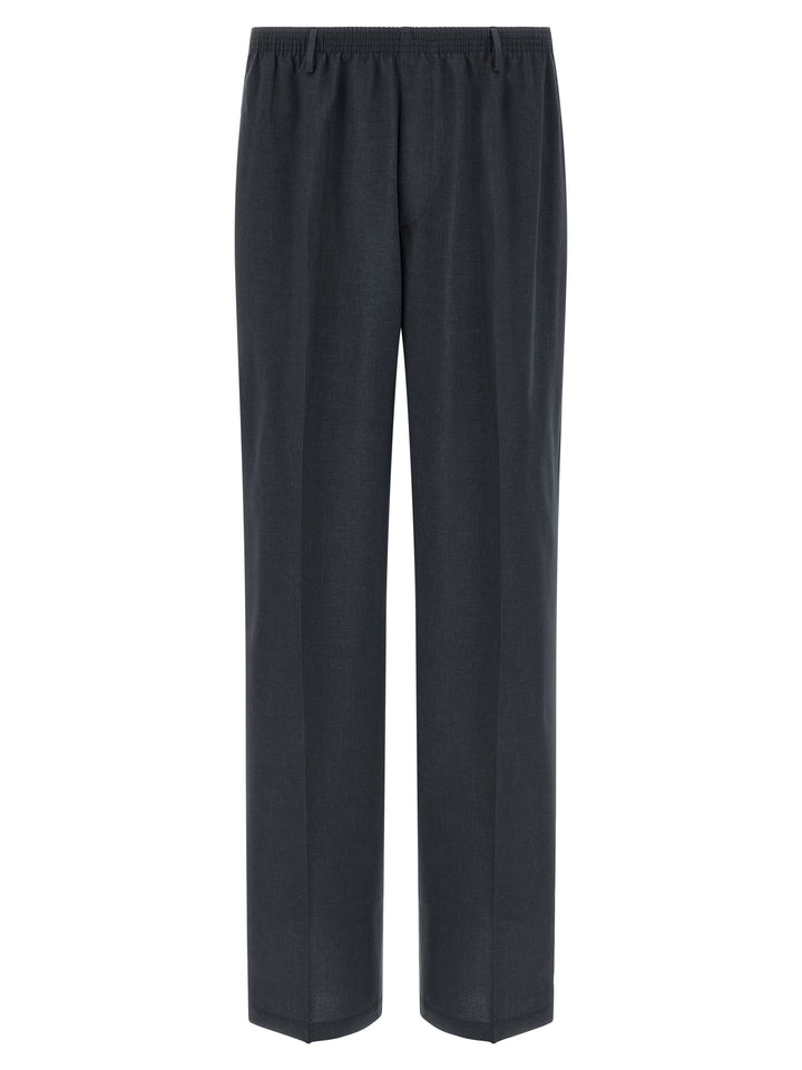 CELLAR DOOR Black Polyester Casual Pants