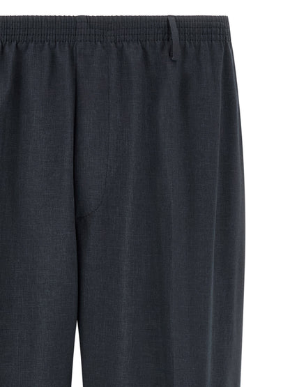 CELLAR DOOR Black Polyester Casual Pants