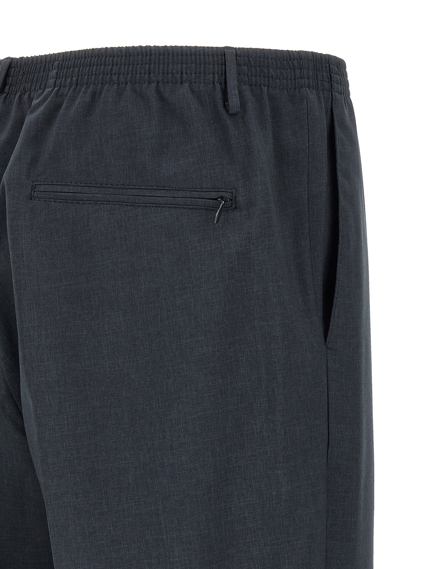 CELLAR DOOR Black Polyester Casual Pants