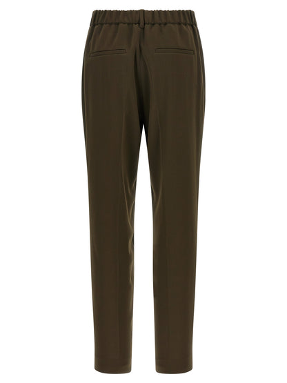 Alberto Biani Bicolor Triacetate Casual Pants