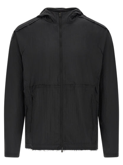 Y-3 Black Polyamide Shell Jacket