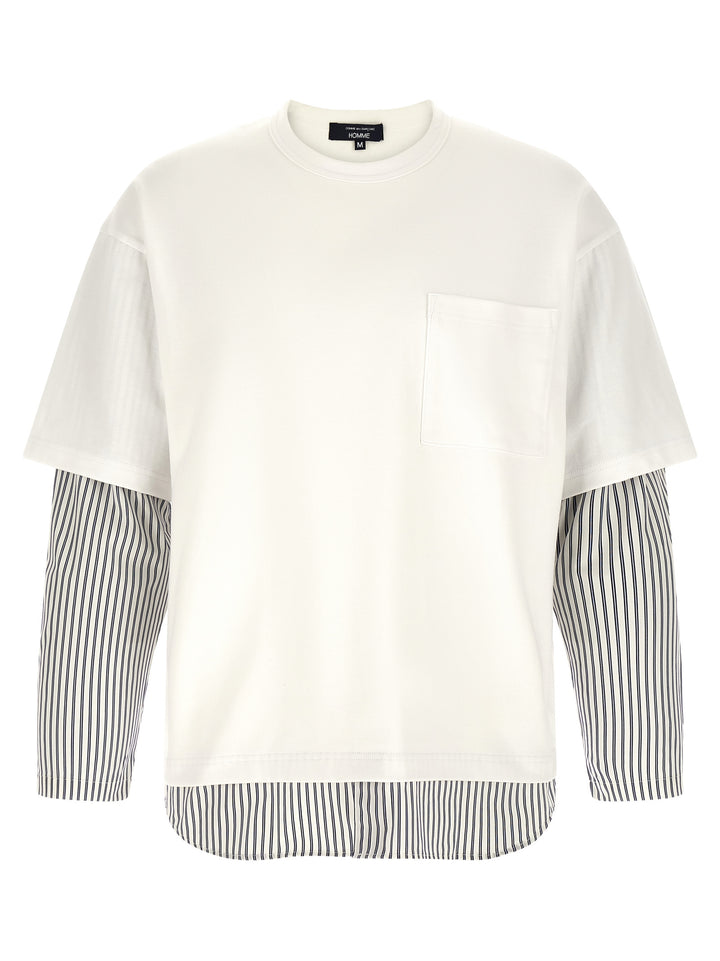 Comme Des Garçons White Cotton T-Shirt