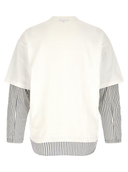 Comme Des Garçons White Cotton T-Shirt