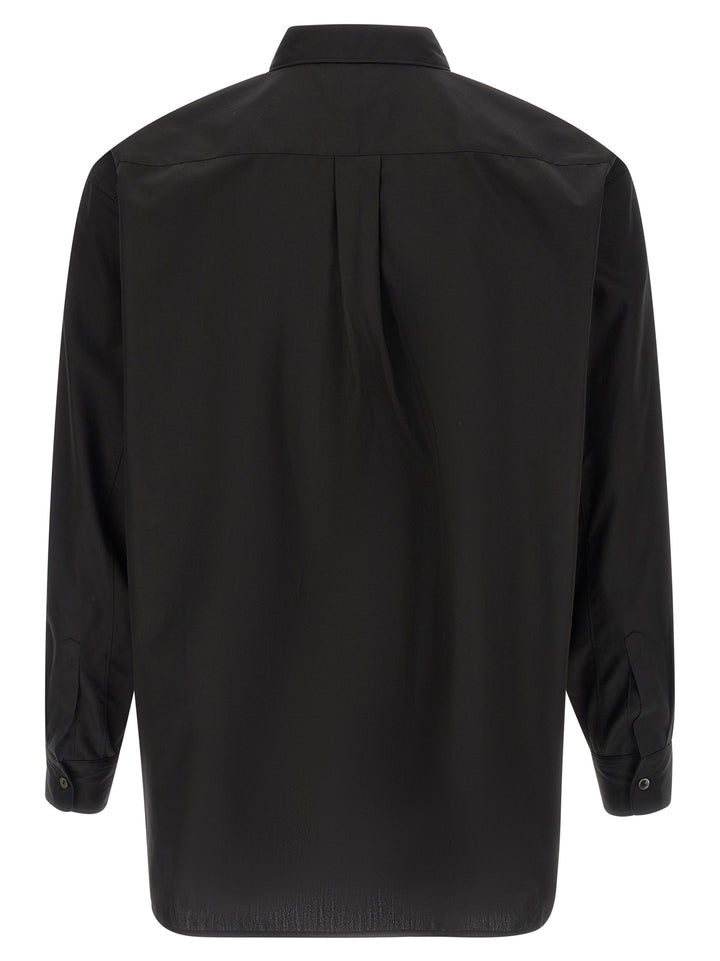 Comme Des Garçons Black Cotton Blouse
