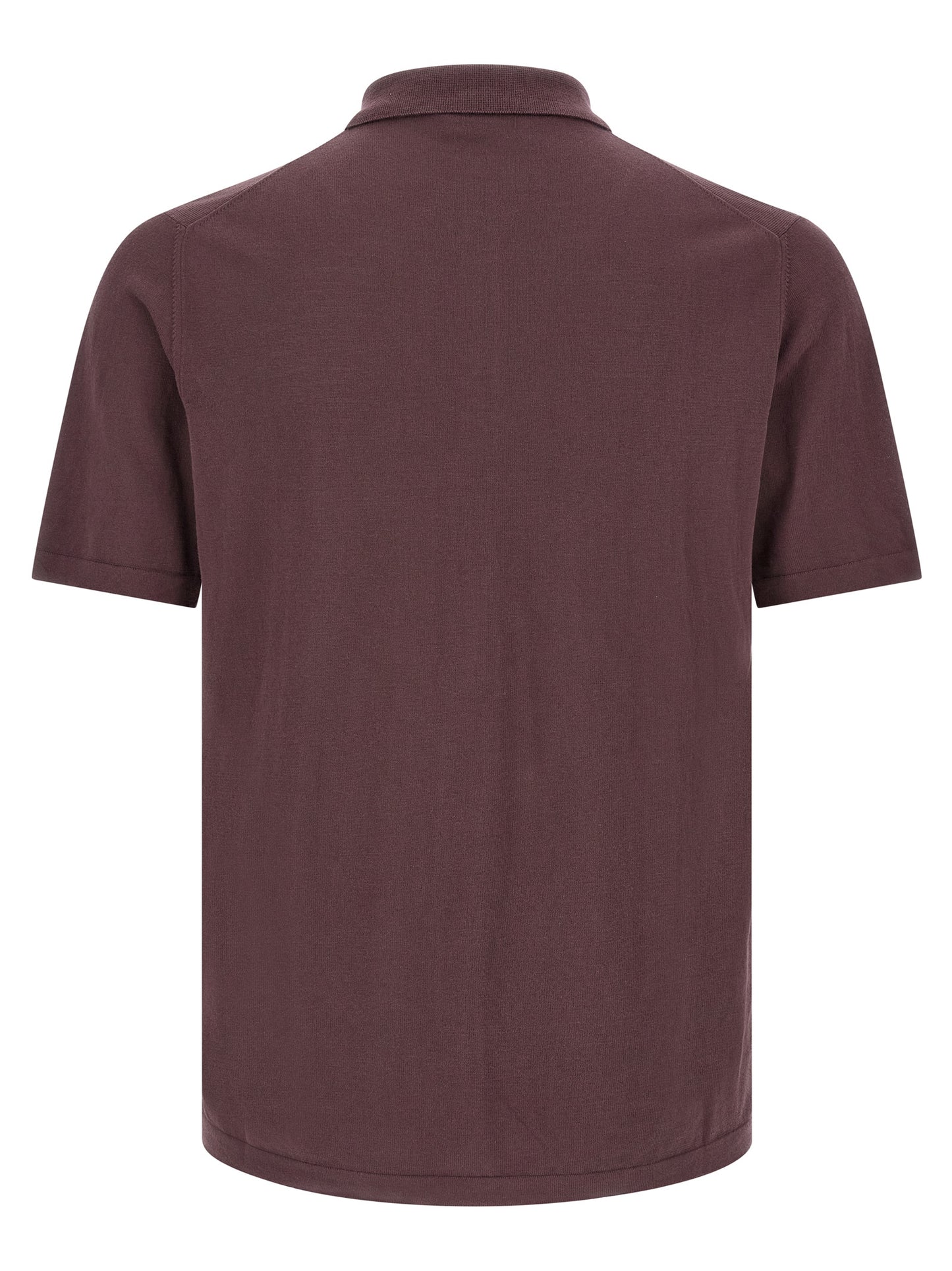 Roberto Collina Bordeaux Cotton Blouse
