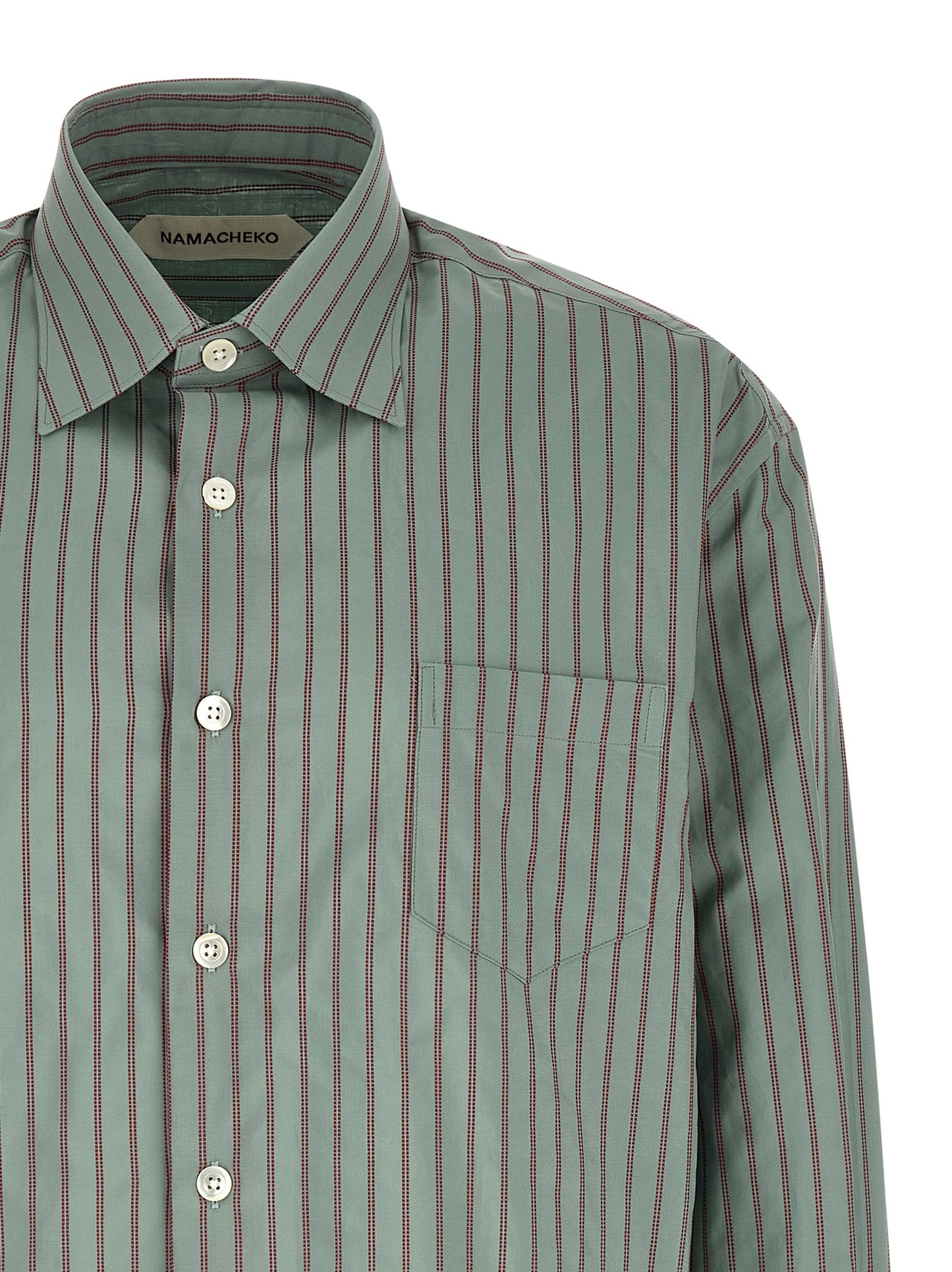 Namacheko Blue Cotton Blouse