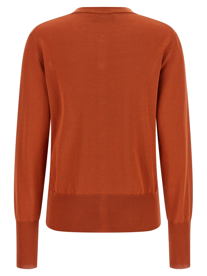 Vivienne Westwood Orange Cotton Cardigan