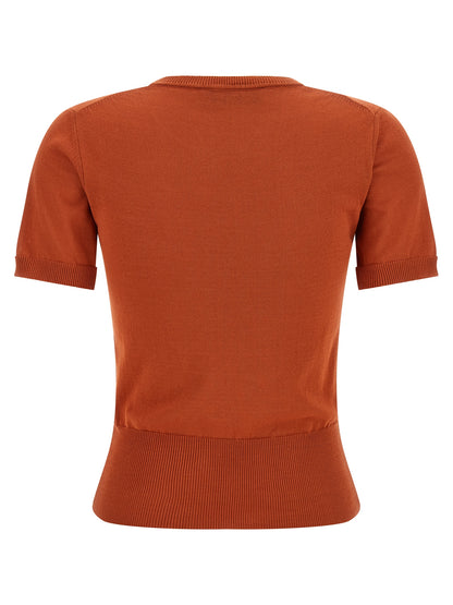 Vivienne Westwood Orange Cotton T-Shirt