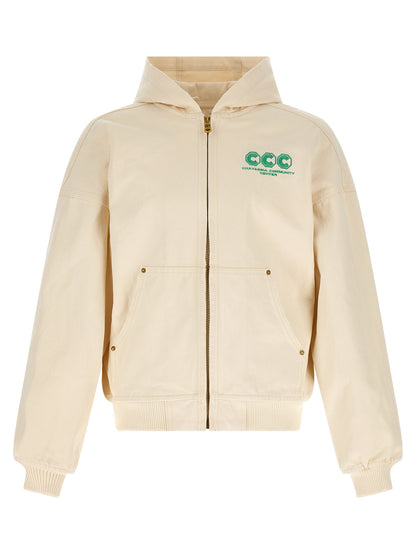 WILLY CHAVARRIA Bicolor Cotton Sweatshirt