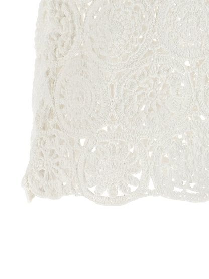 Comme Des Garçons White Cotton T-Shirt