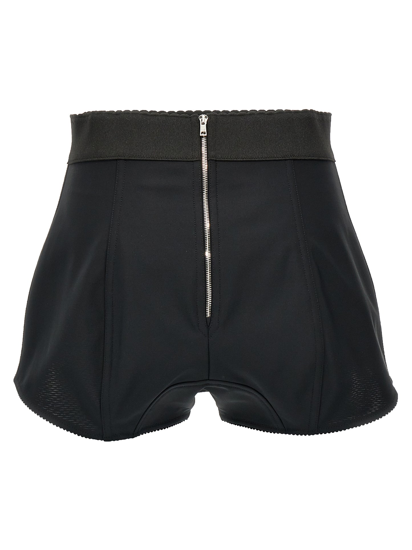 Dolce & Gabbana Black Polyamide Bermuda Shorts