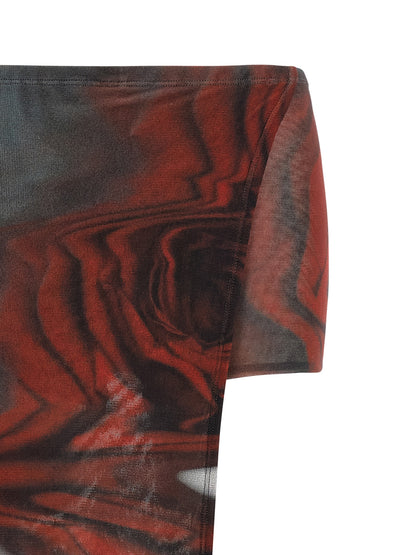 Jean Paul Gaultier Multicolor Polyamide Bermuda Shorts