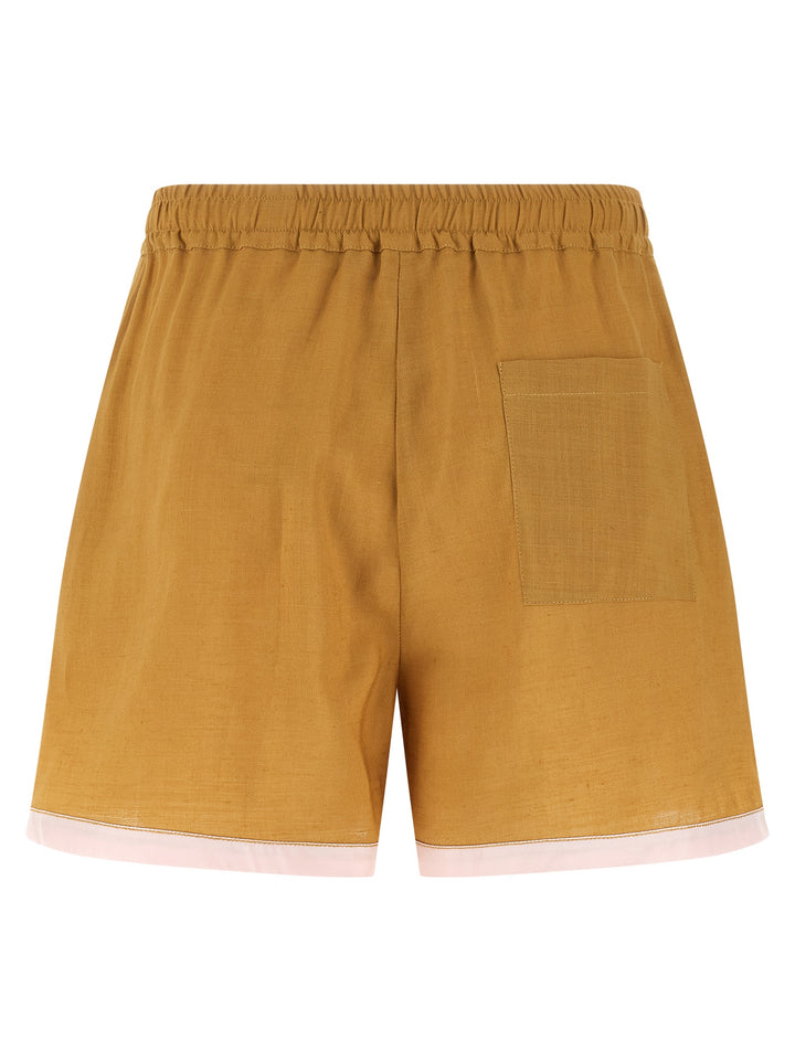 Marni Multicolor Calfskin Bermuda Shorts