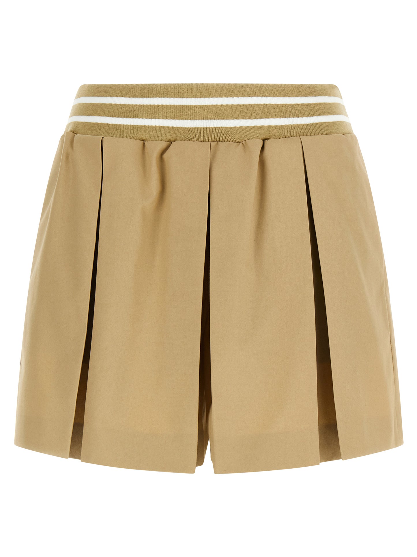 Moschino Beige Cotton Bermuda Shorts