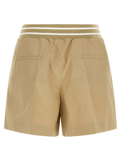 Moschino Beige Cotton Bermuda Shorts