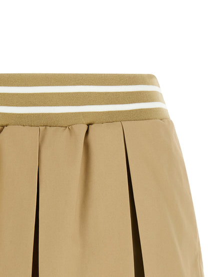 Moschino Beige Cotton Bermuda Shorts