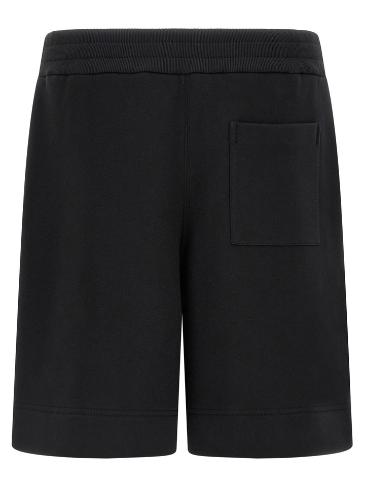 Jil Sander Black Cotton Bermuda Shorts