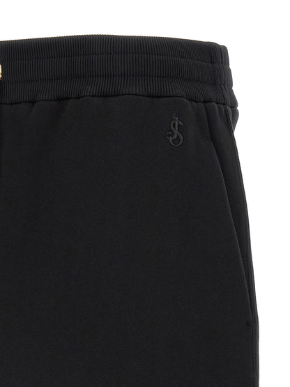 Jil Sander Black Cotton Bermuda Shorts
