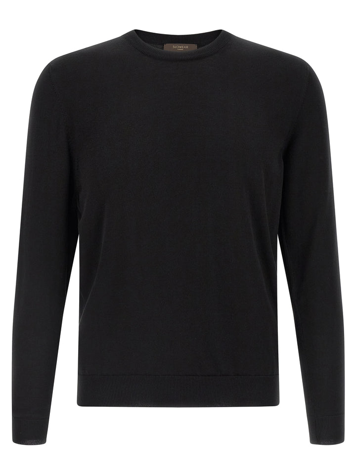 ZANONE Black Cotton Cardigan