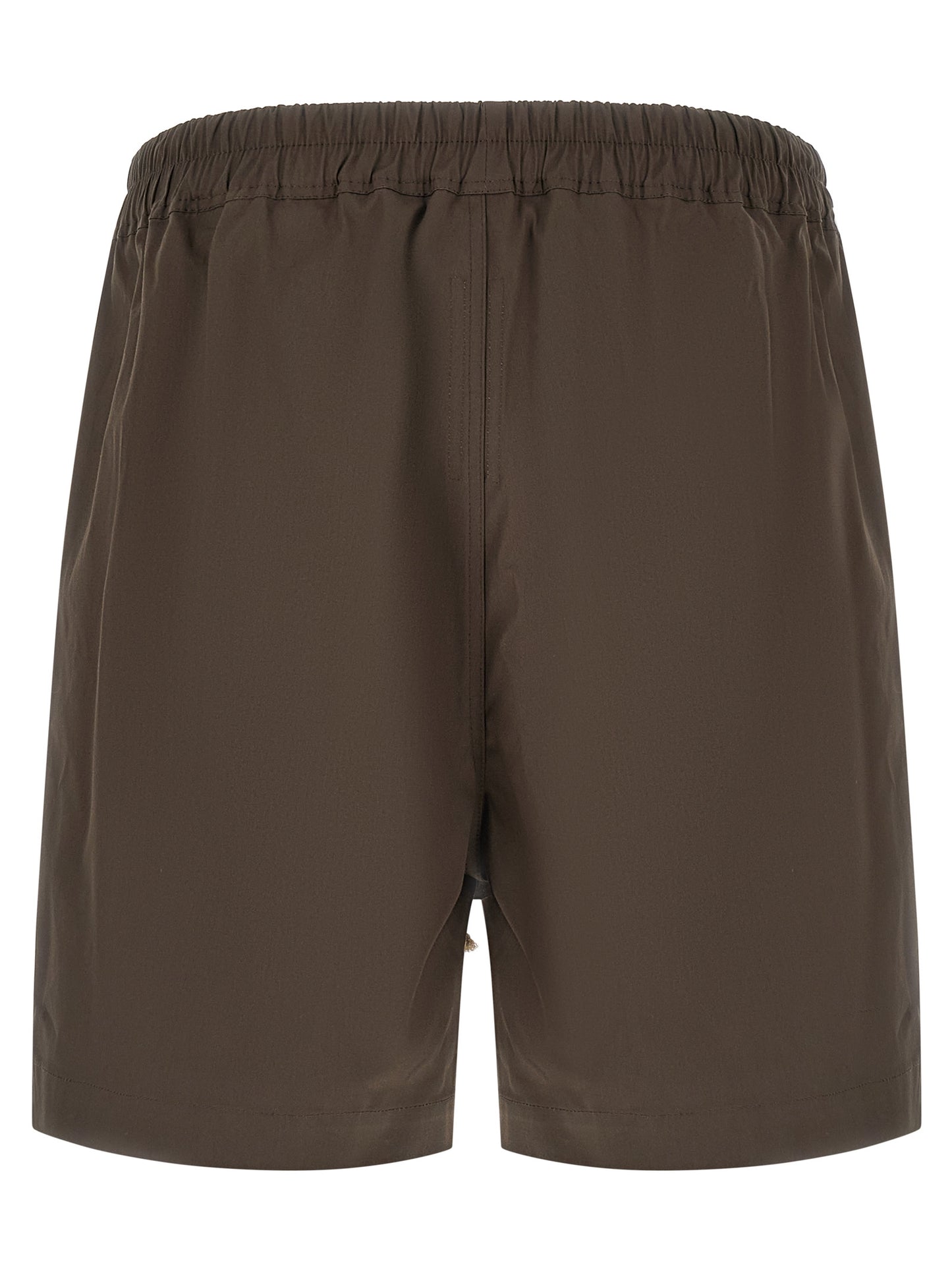 Rick Owens Brown Cotton Bermuda Shorts
