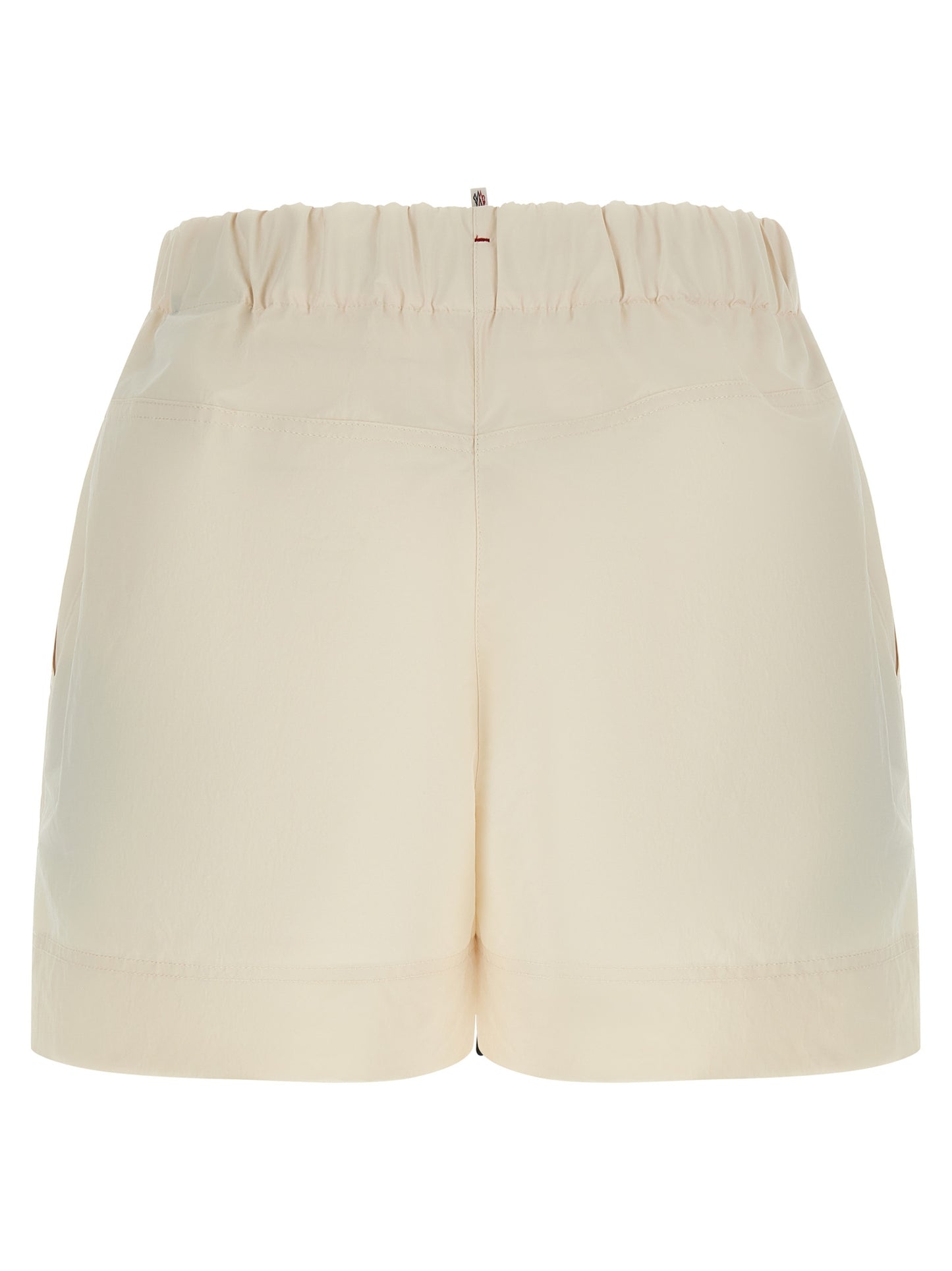 Moncler Grenoble White Polyester Bermuda Shorts