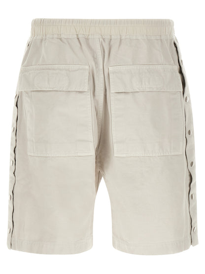 DRKSHDW Beige Cotton Bermuda Shorts