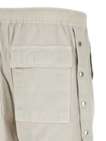 DRKSHDW Beige Cotton Bermuda Shorts