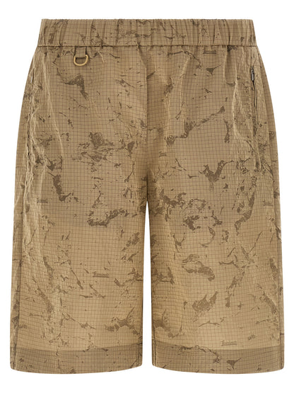 LAMINAR Beige Polyamide Bermuda Shorts