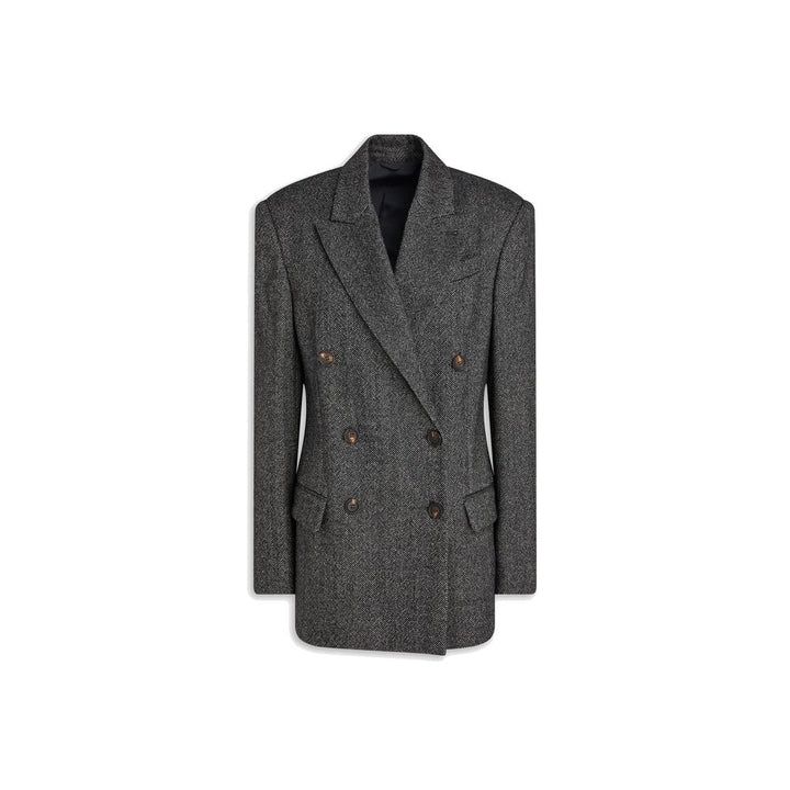 Brunello Cucinelli Black Elastane Blazer