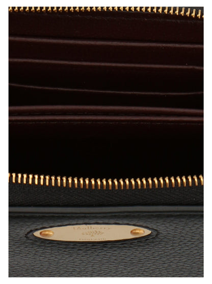 Mulberry Black Bovine Leather Cardholder