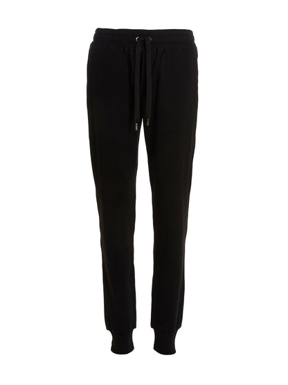 Dolce & Gabbana Black Cotton Joggers (Workout Pants)