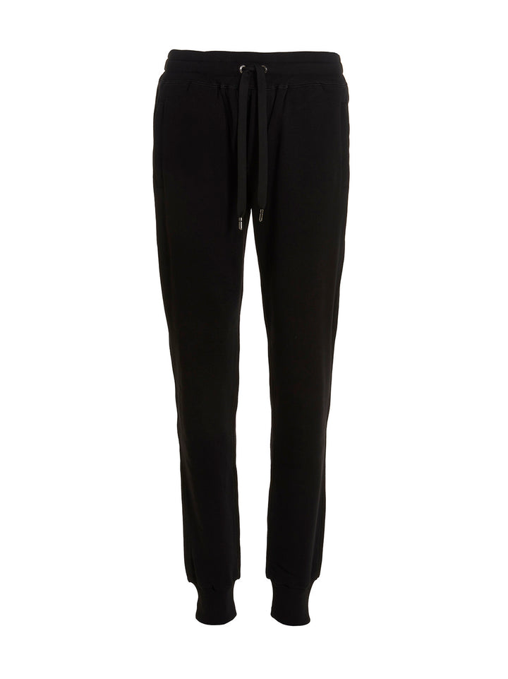 Dolce & Gabbana Black Cotton Joggers (Workout Pants)