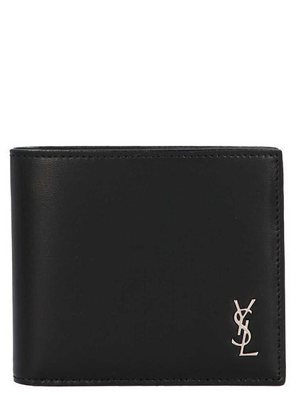 Saint Laurent Black Calfskin Wallet