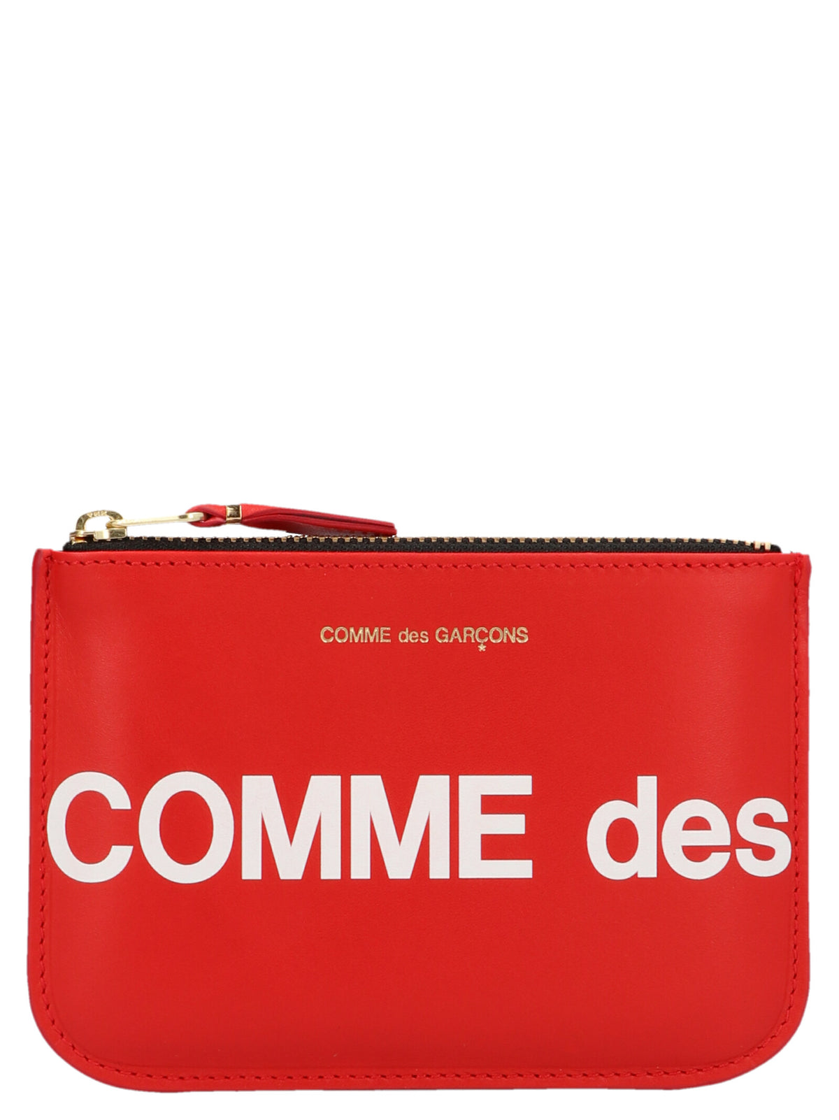 Comme Des Garçons Red Calfskin Cardholder