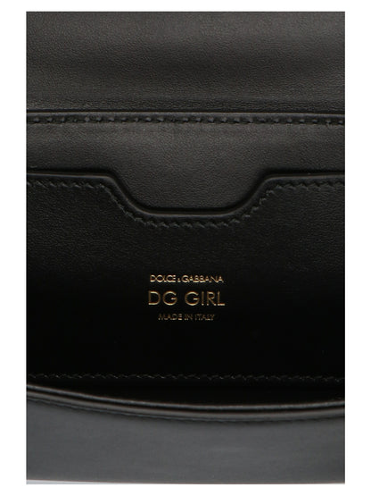 Dolce & Gabbana Black Calfskin Crossbody Bag