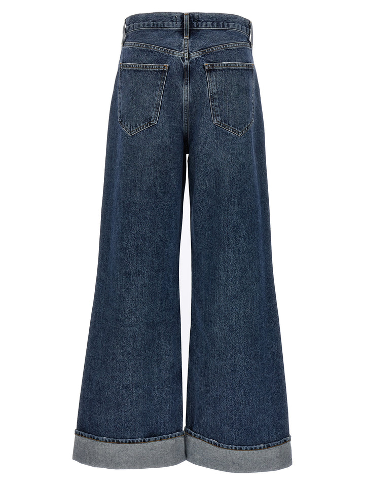 Agolde Blue Cotton Jeans Denim