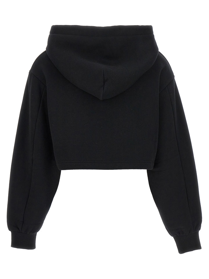 Dolce & Gabbana Black Cotton Hoodie