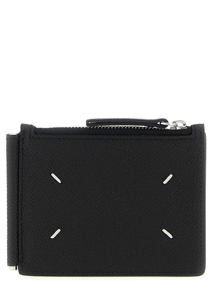 Maison Margiela Black Leather Leather Wallet
