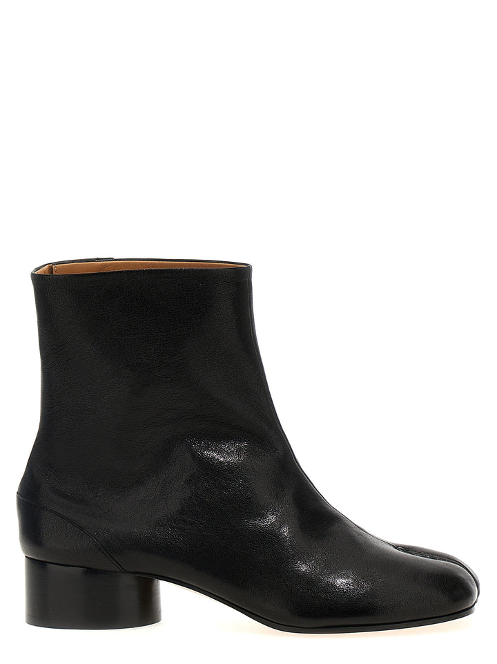 Maison Margiela Black Lamb Leather Ankle Boots