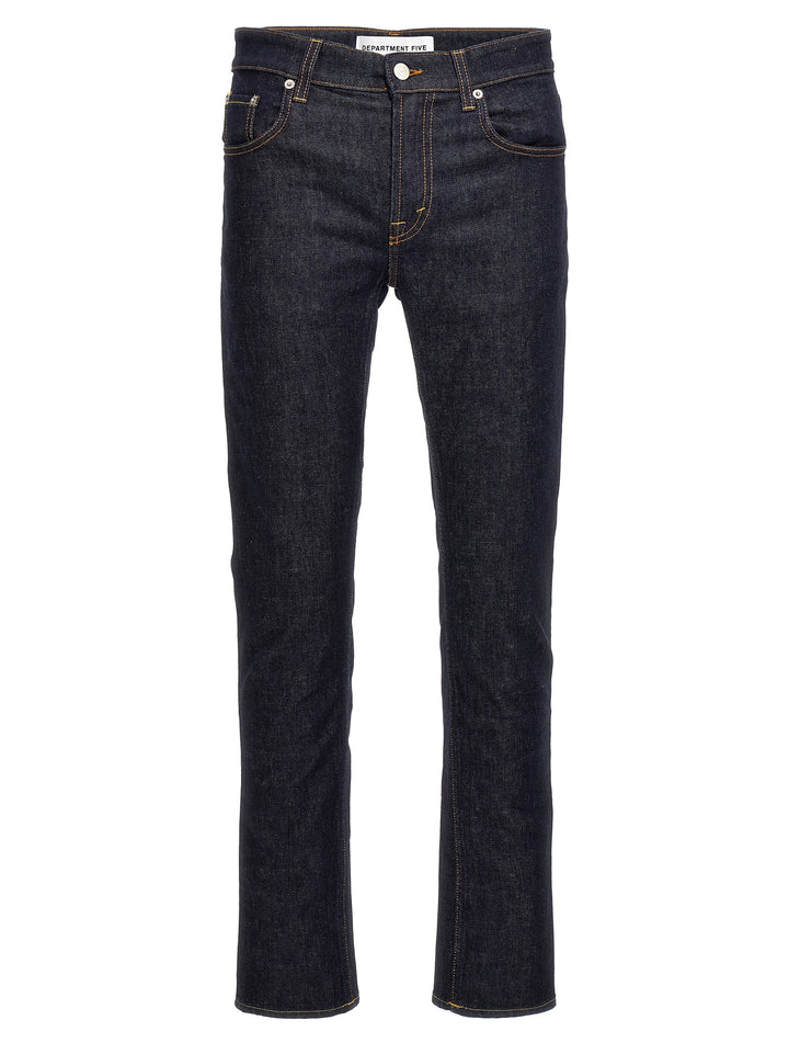 Department 5 Blue Cotton Jeans Denim