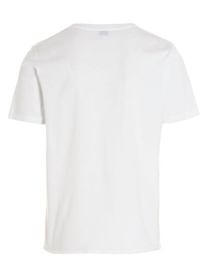 Saint Laurent White Cotton T-Shirt