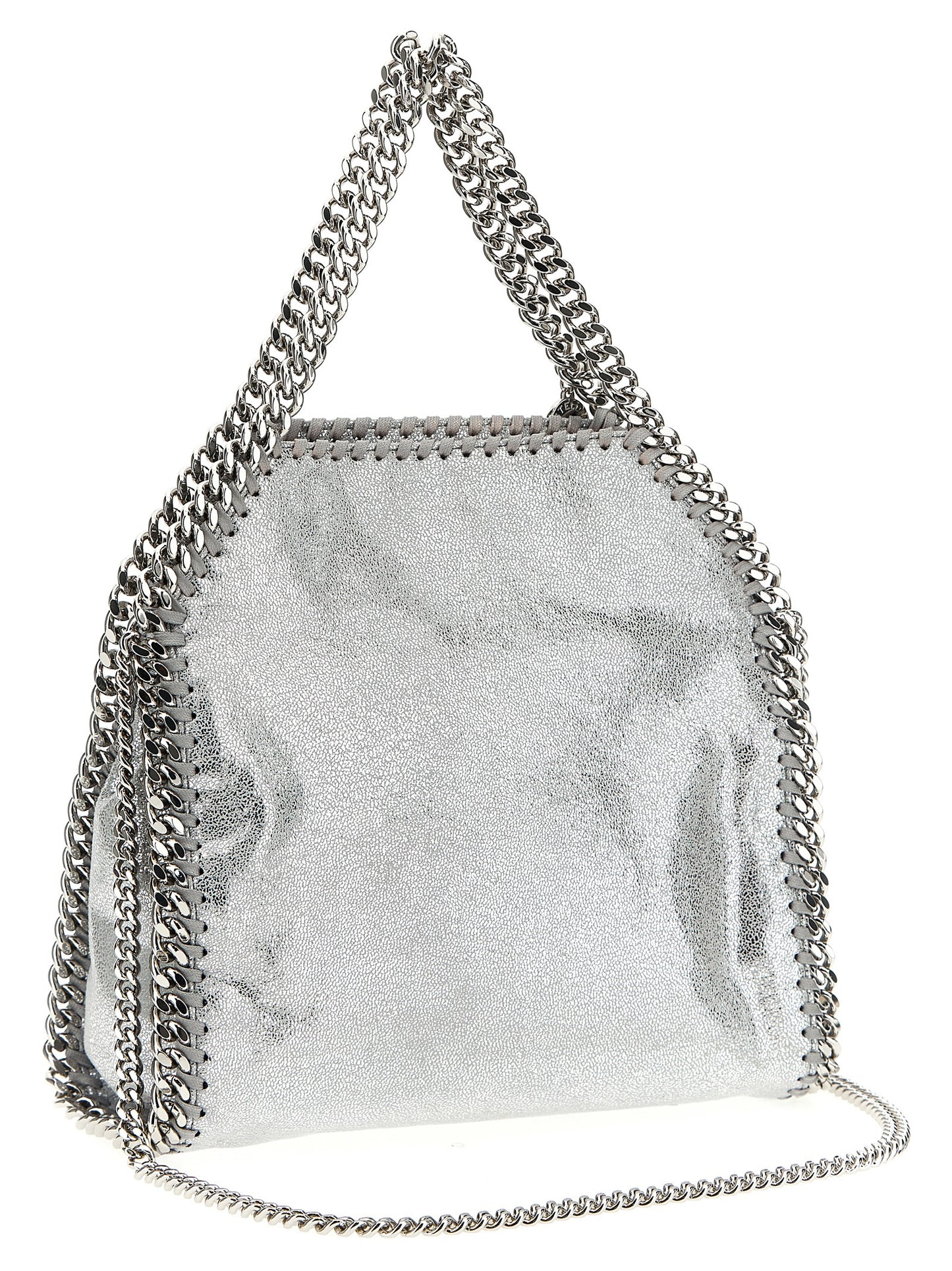 Stella McCartney Silver Polyester Handbag