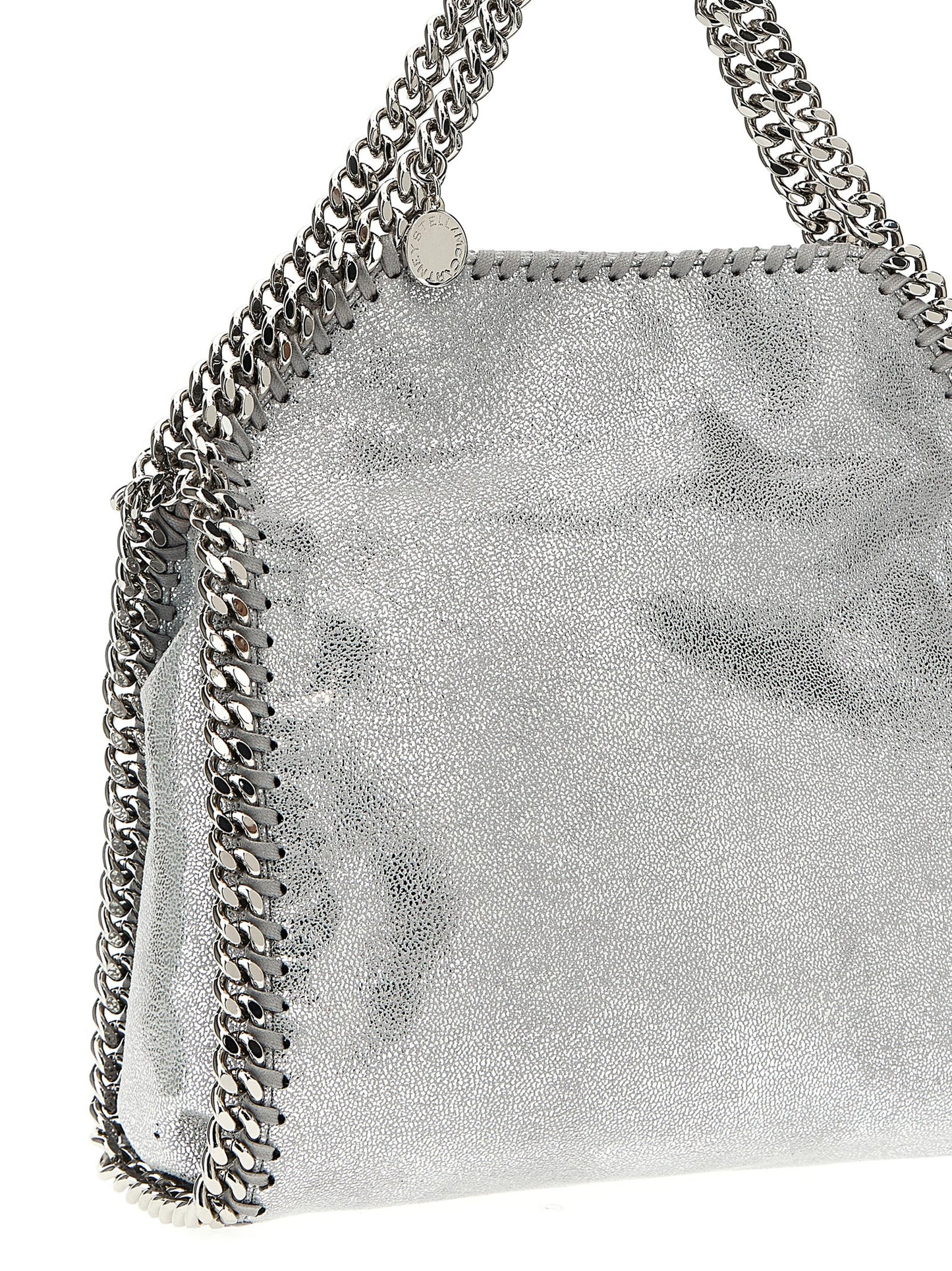 Stella McCartney Silver Polyester Handbag